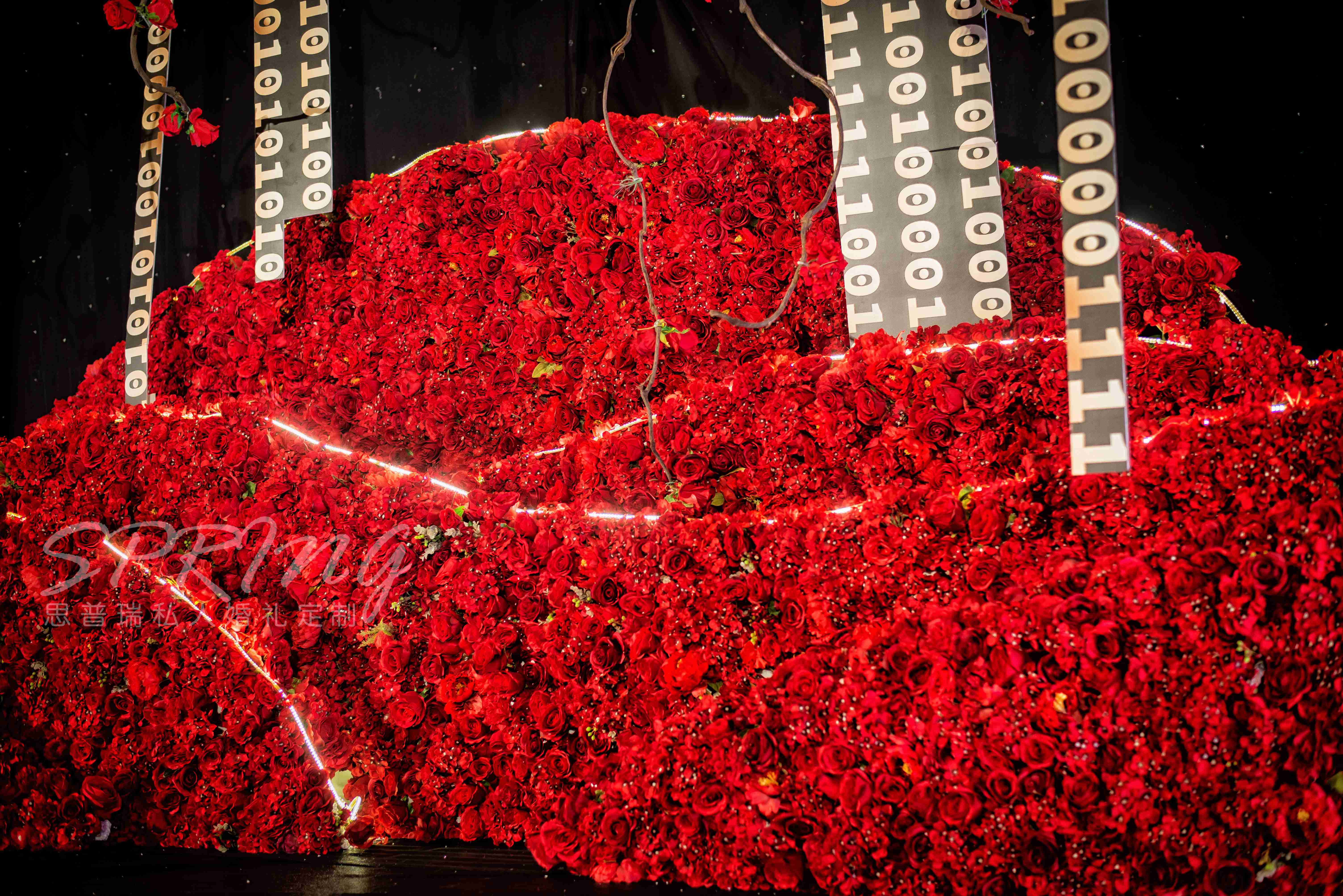 字母,数字,婚礼道具,