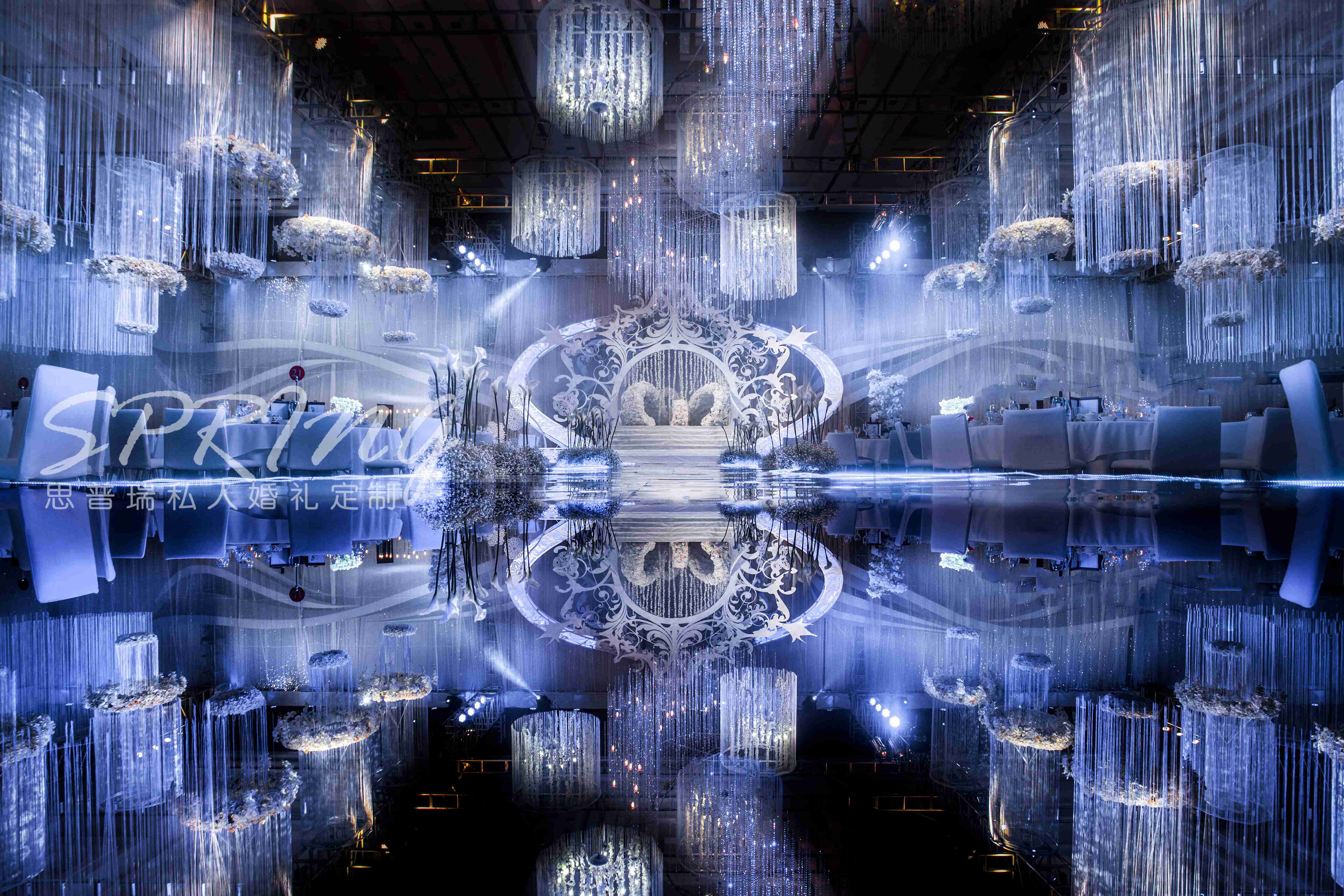 仪式区,婚礼布置,