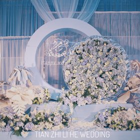 杭州天旨力合婚礼概念馆:唯美浪漫婚礼《初》