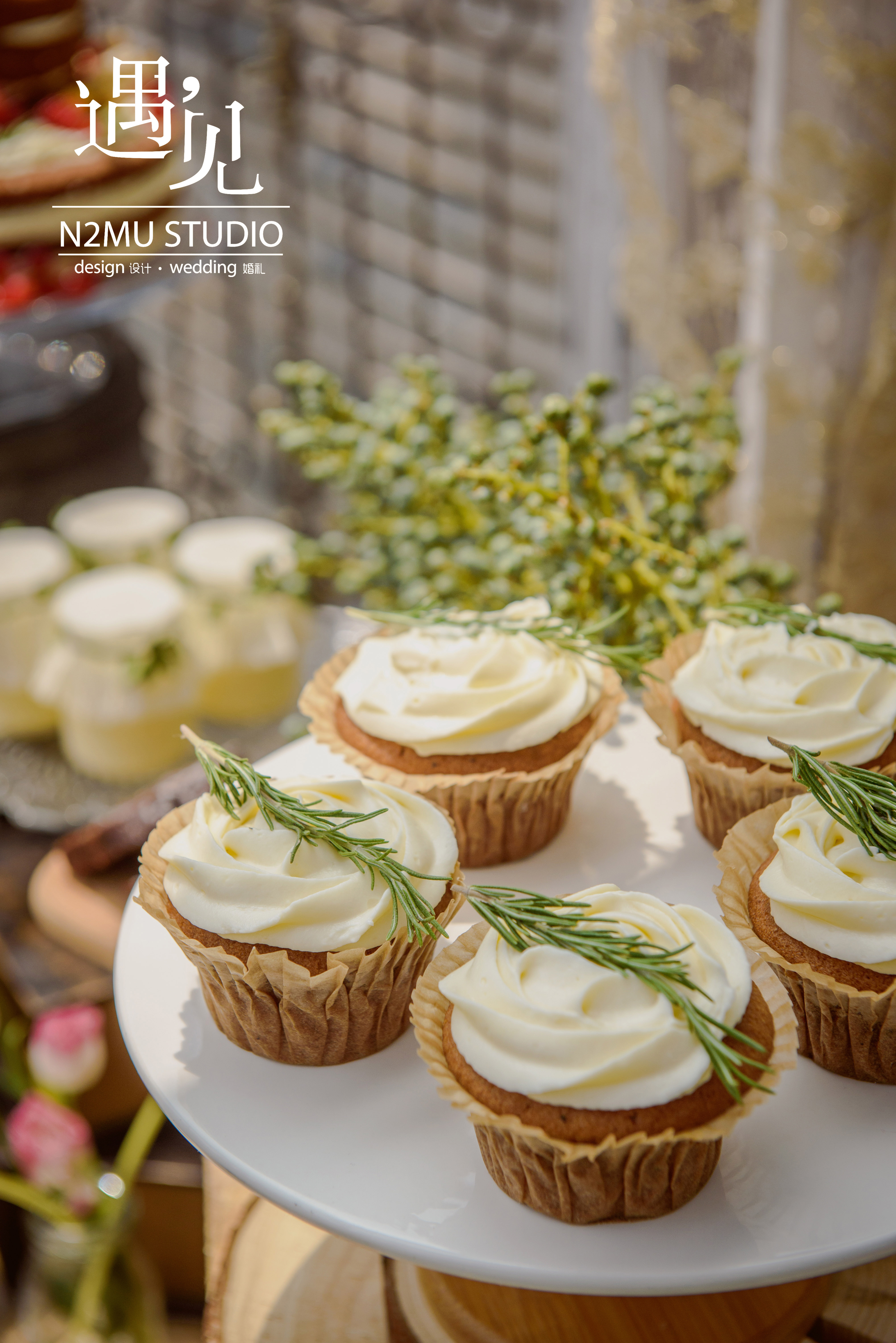 婚礼甜品,cupcake,