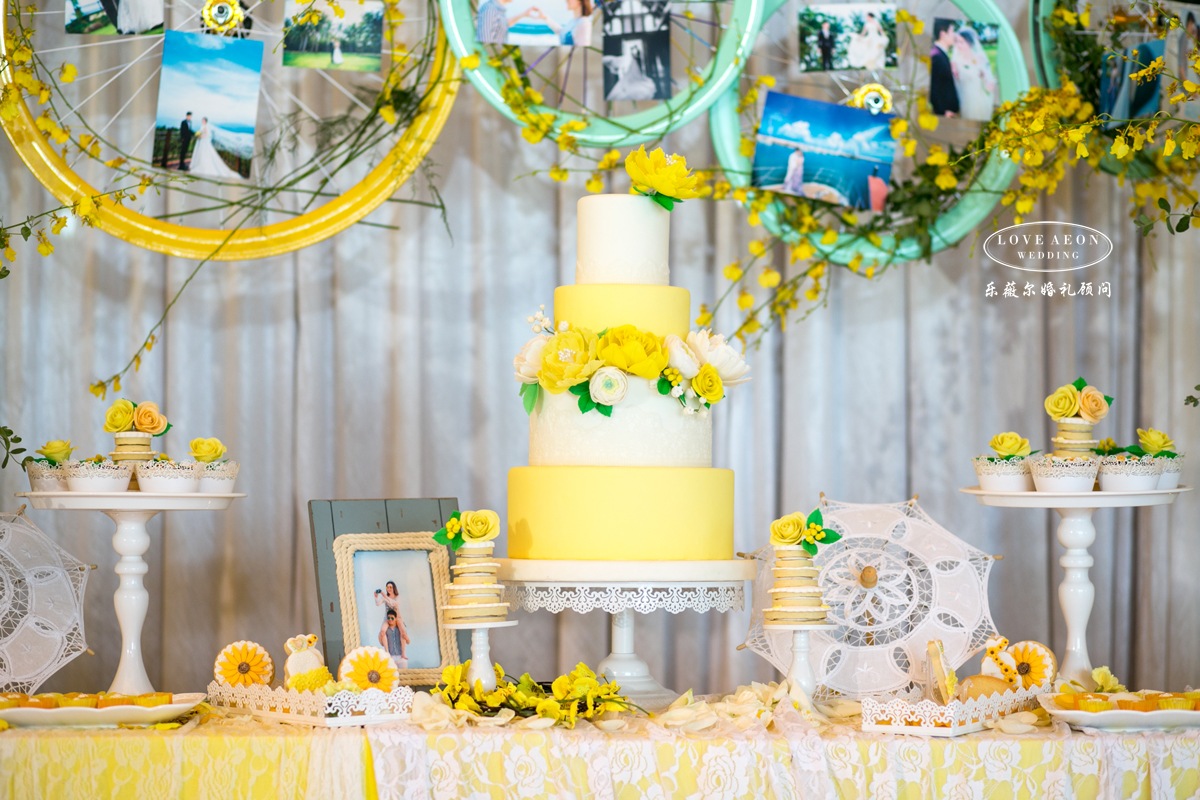 向日葵主题婚礼