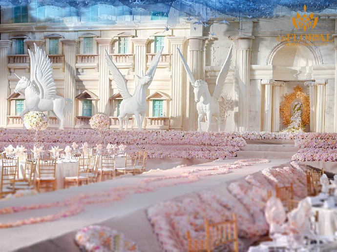 舞美灯光,奢华大气婚礼,欧式婚礼,