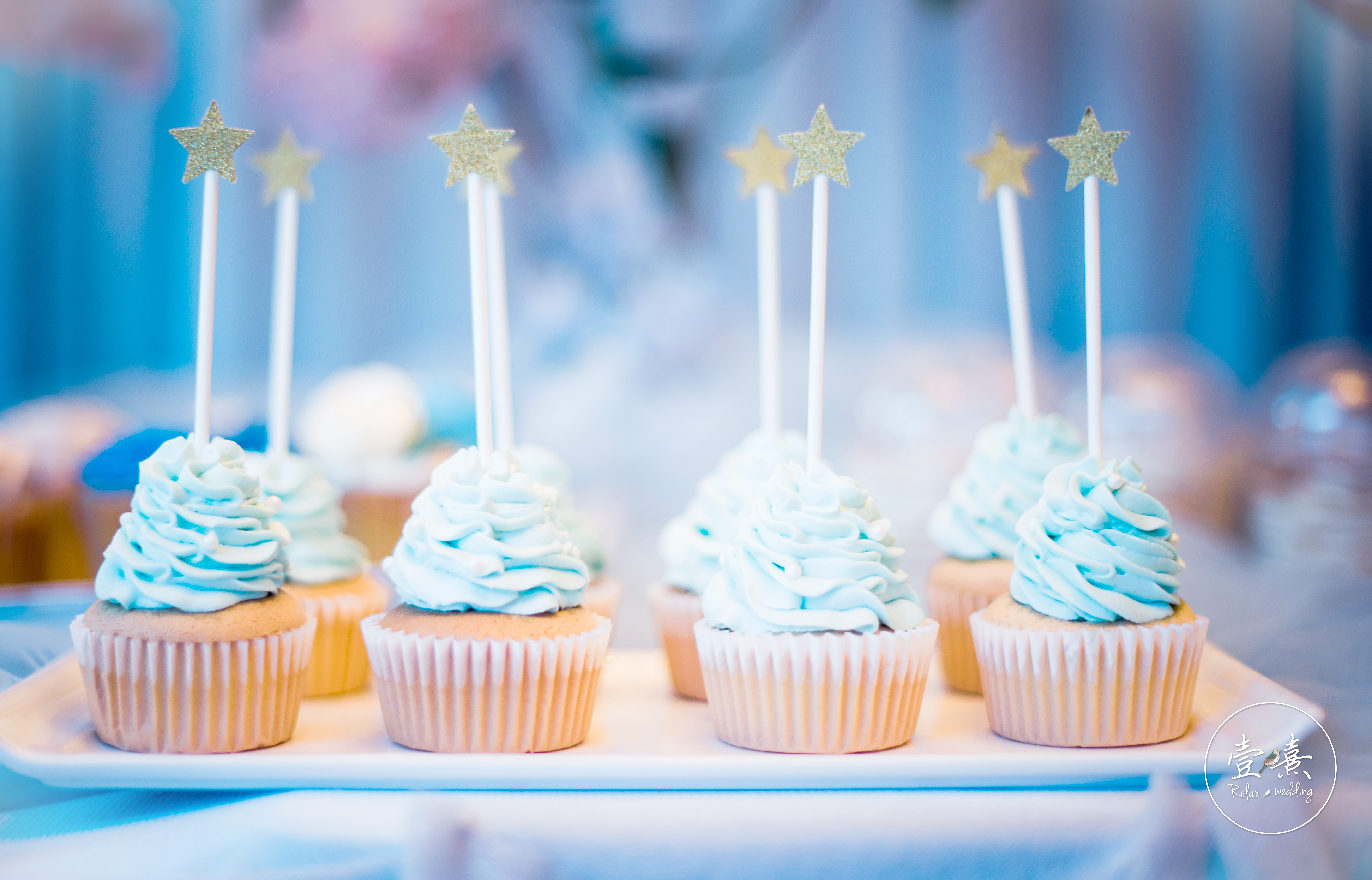 婚礼甜品,cupcake,