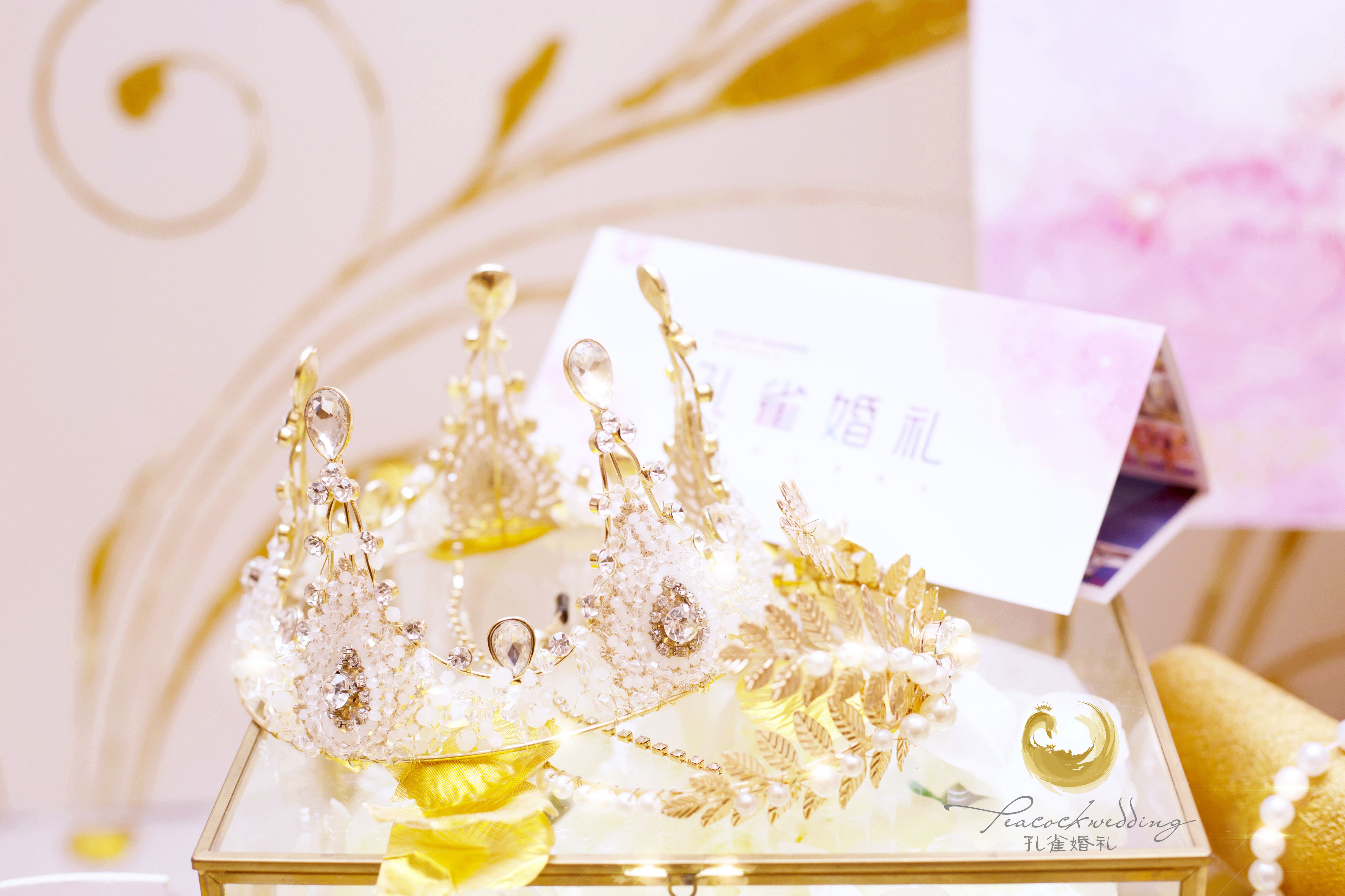 婚礼道具,皇冠,
