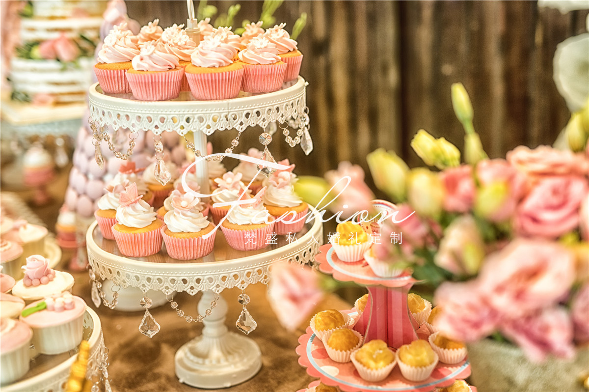 婚礼甜品,cupcake,