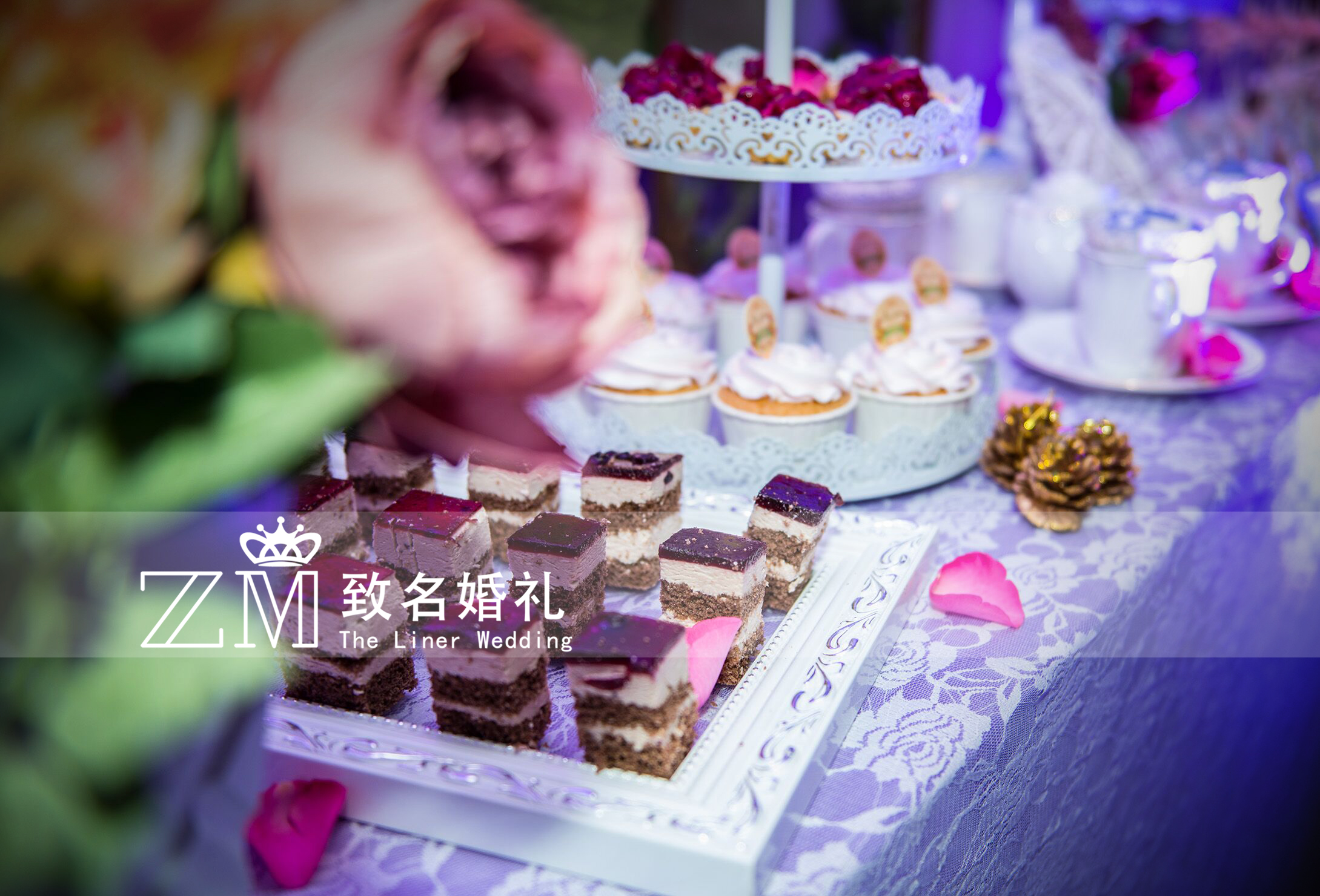婚礼甜品,小蛋糕,
