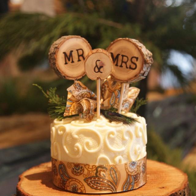 婚礼蛋糕,木头,