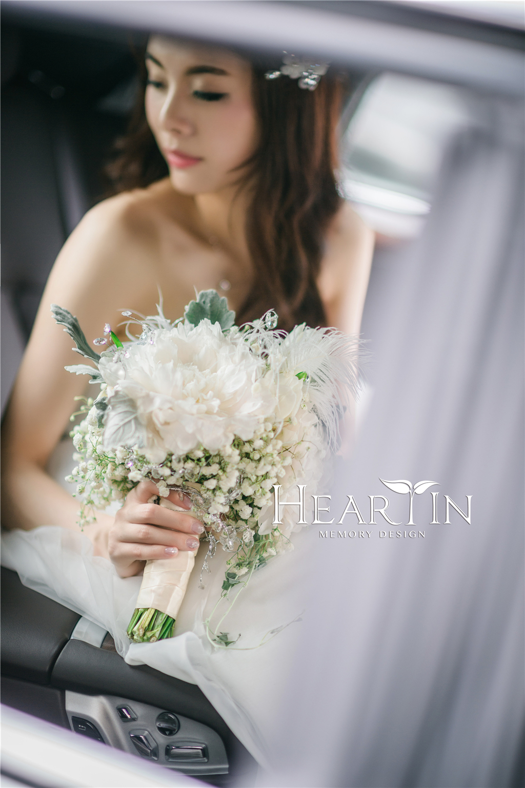 手捧花,