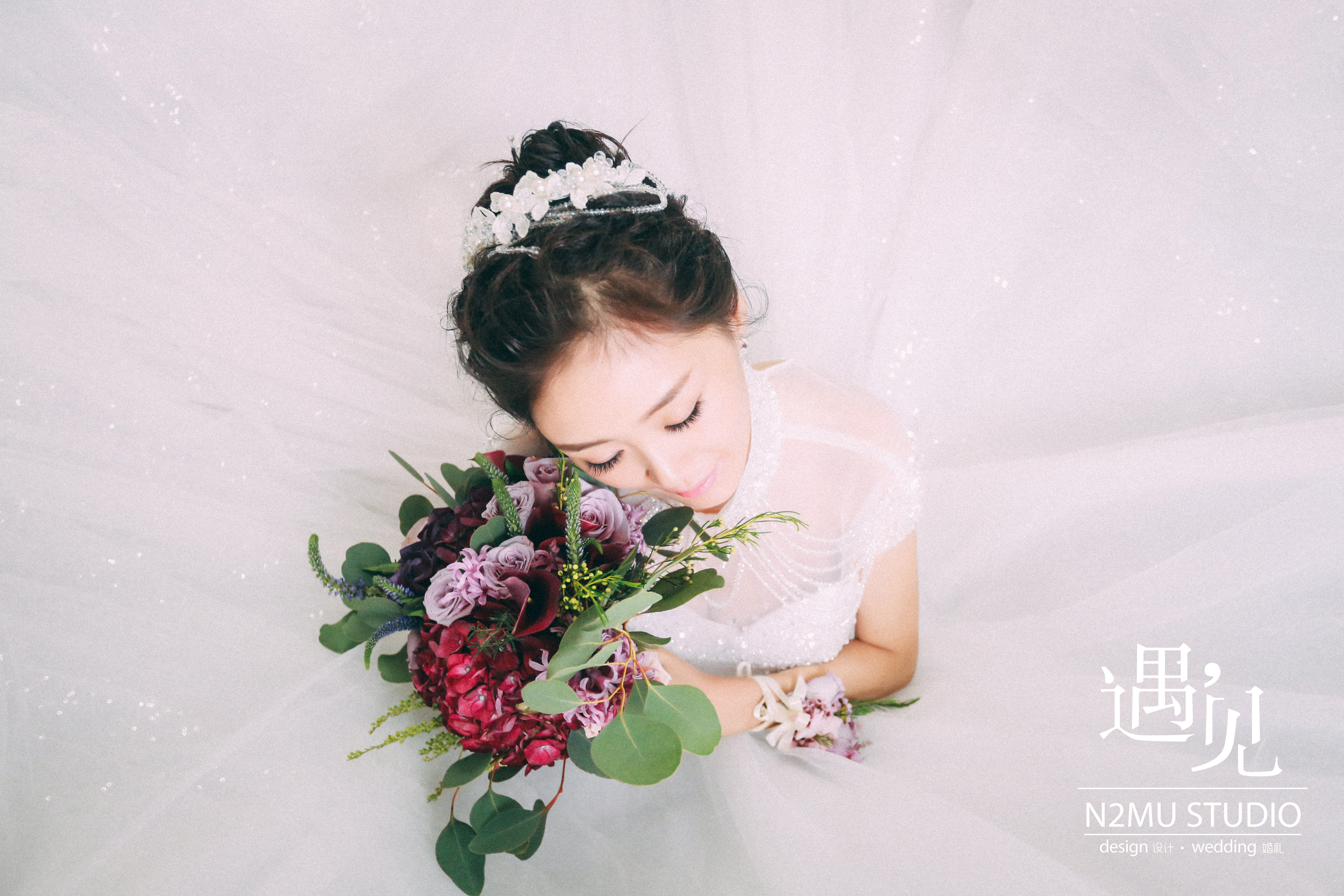 新娘写真,手捧花,