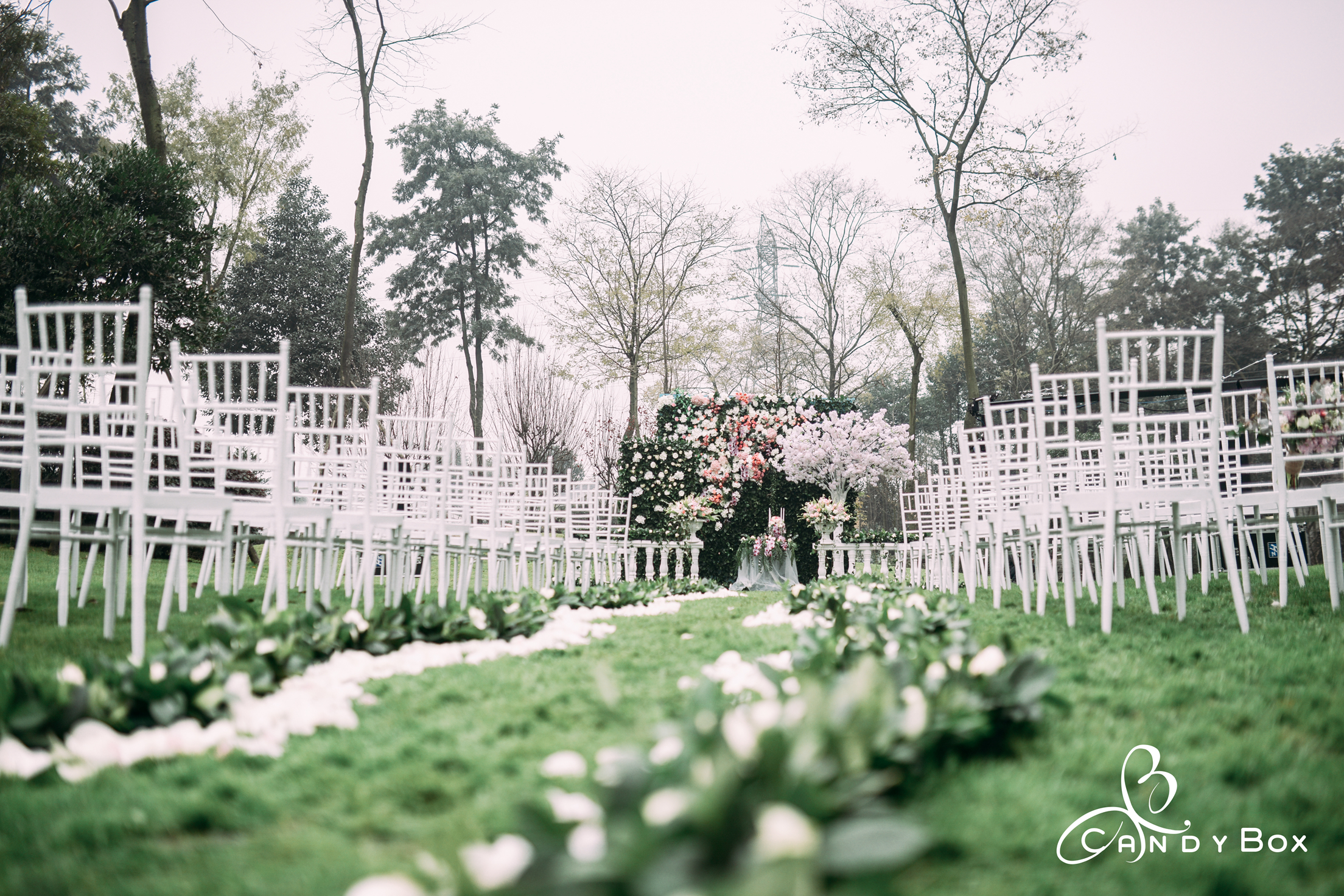 路引通道,户外婚礼,