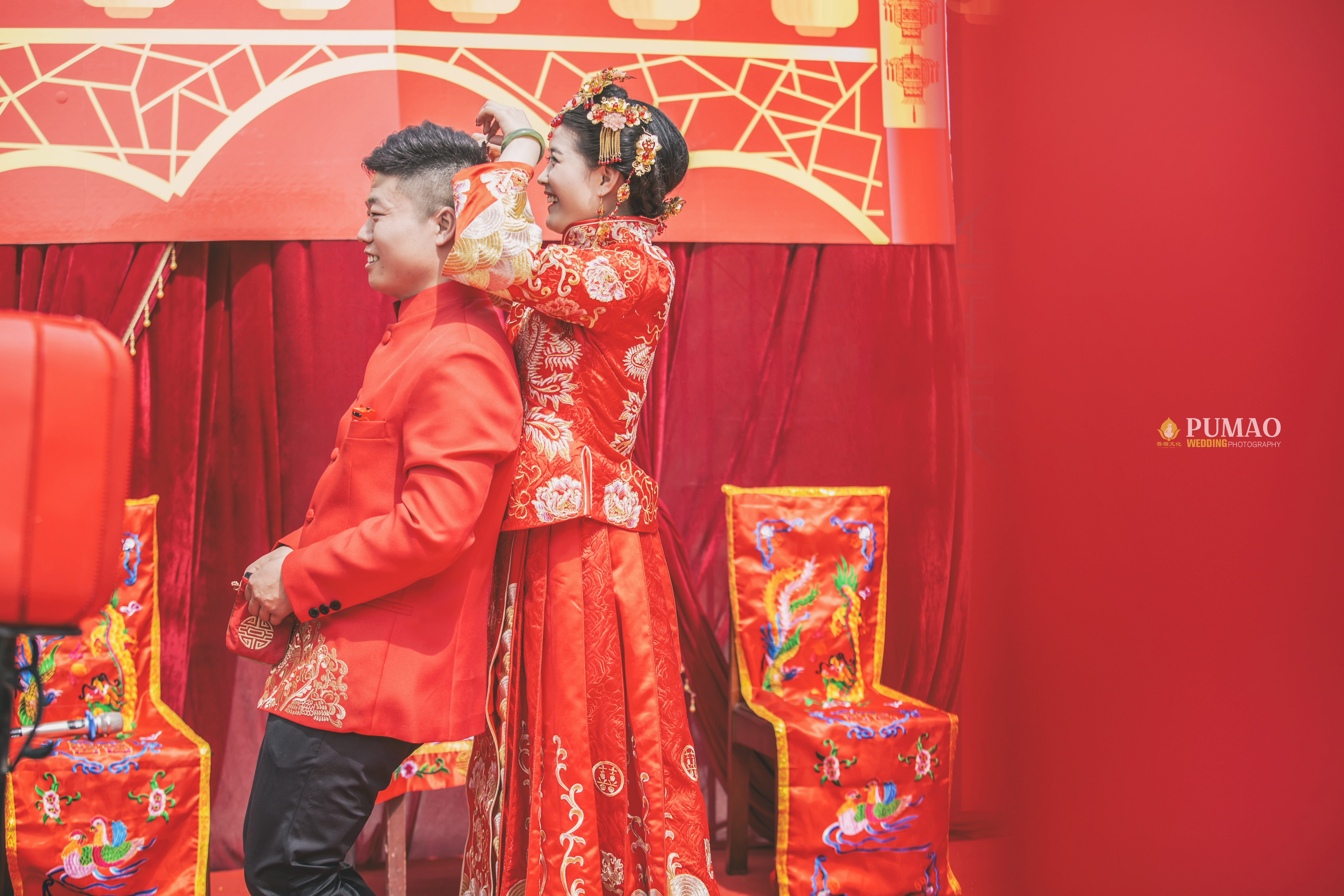 中式婚礼,婚礼跟拍,