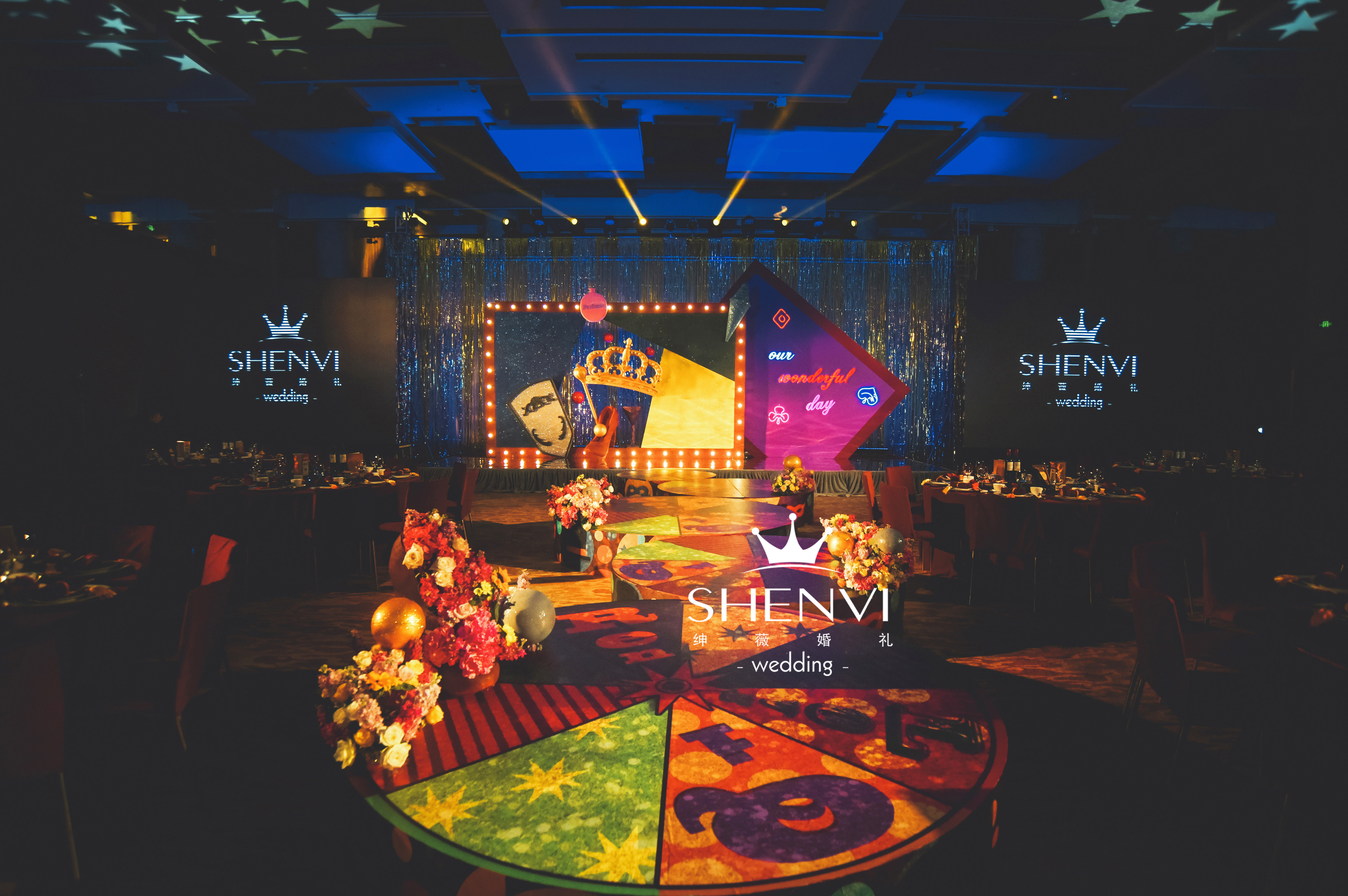 婚礼入口,派对主题婚礼,