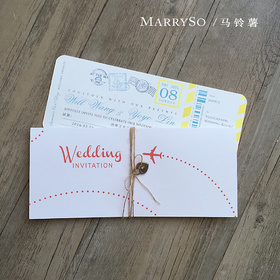 Marryso高端婚礼喜帖定制:高端婚礼喜帖/请柬纸品定制