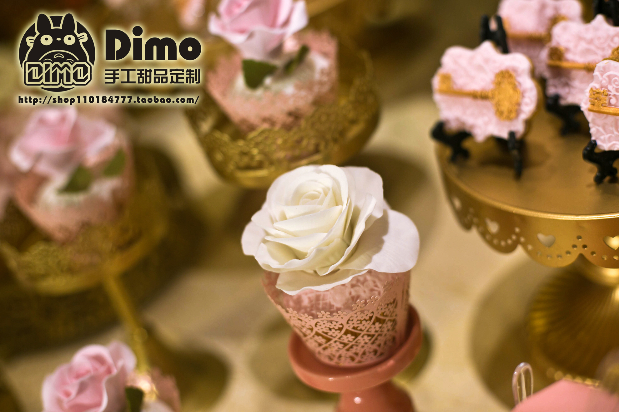 婚礼甜品,cupcake,