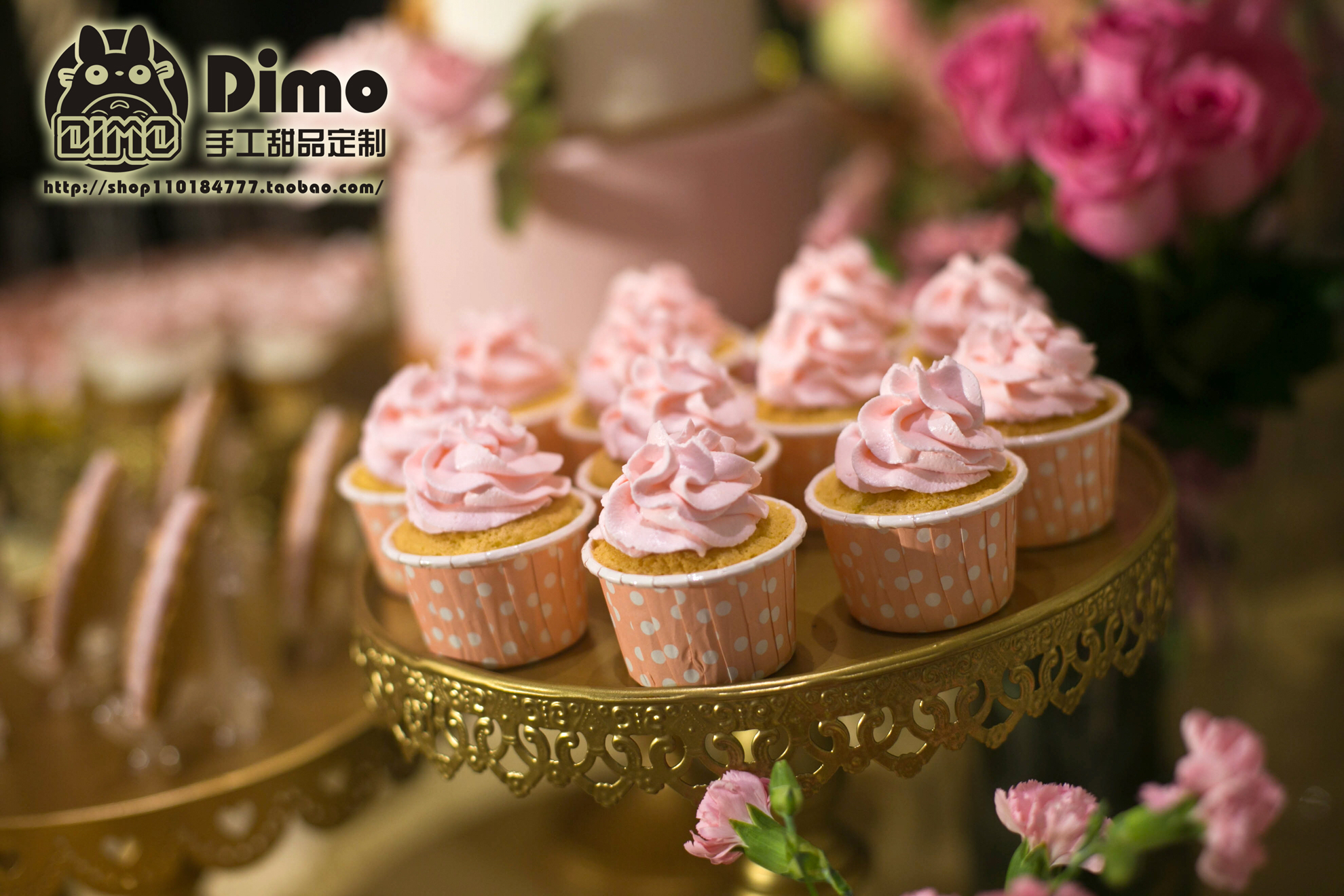 婚礼甜品,cupcake,