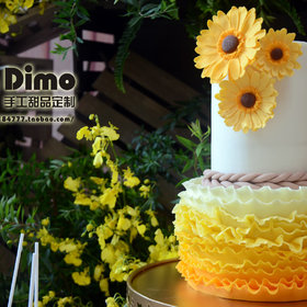 Dimo手工甜品定制:加州阳光主题婚礼甜品