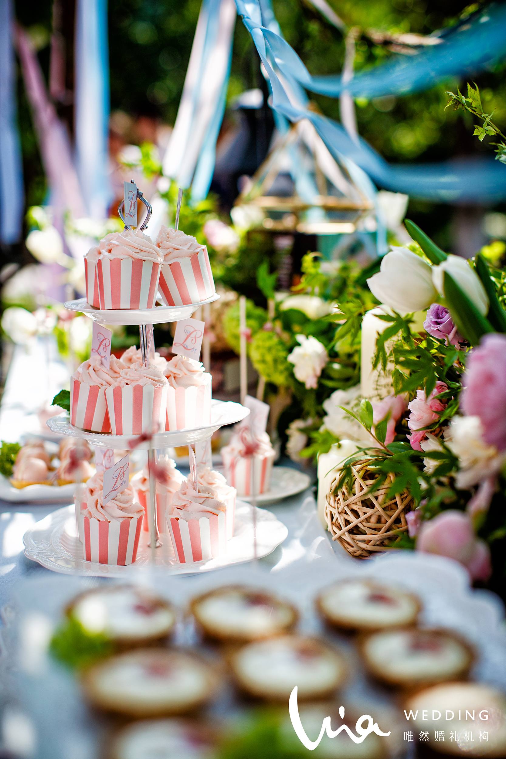 婚礼甜品,cupcake,