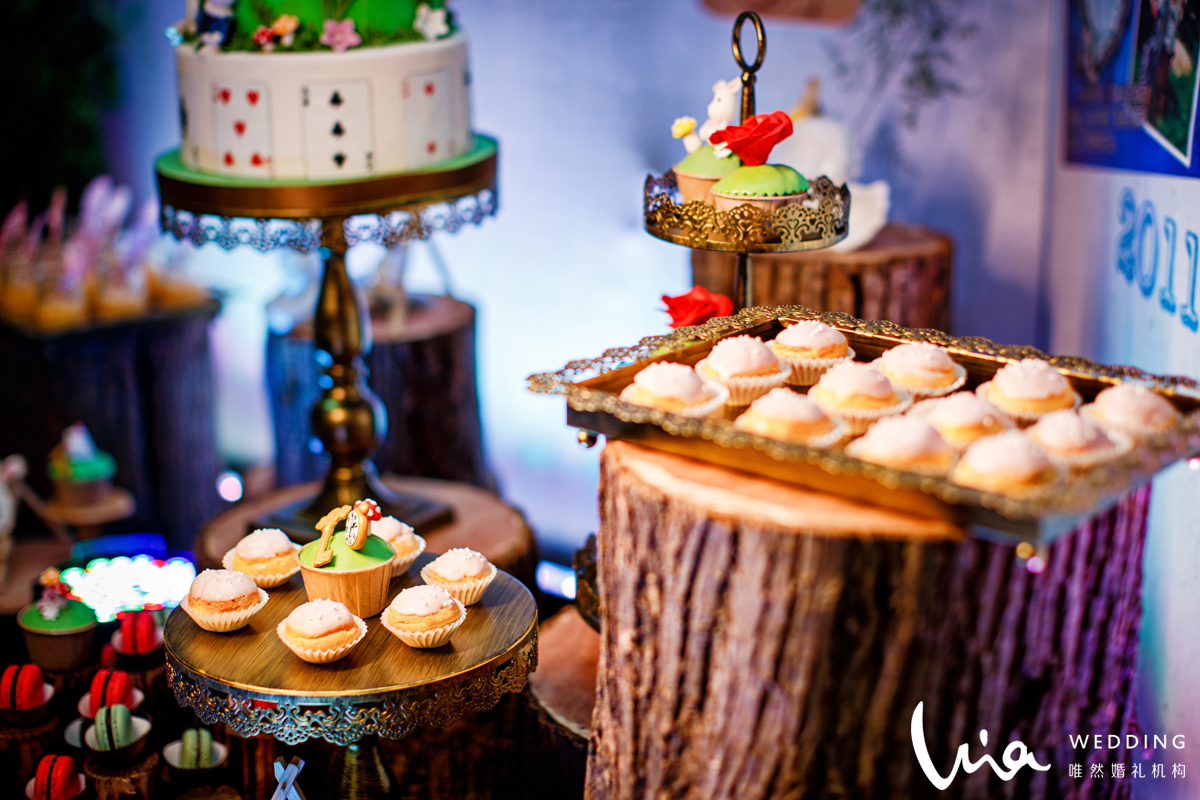 婚礼甜品,cupcake,