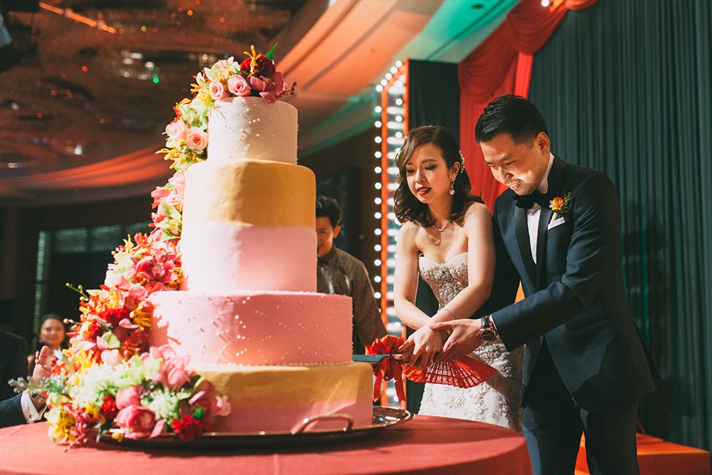 婚礼跟拍,切蛋糕,