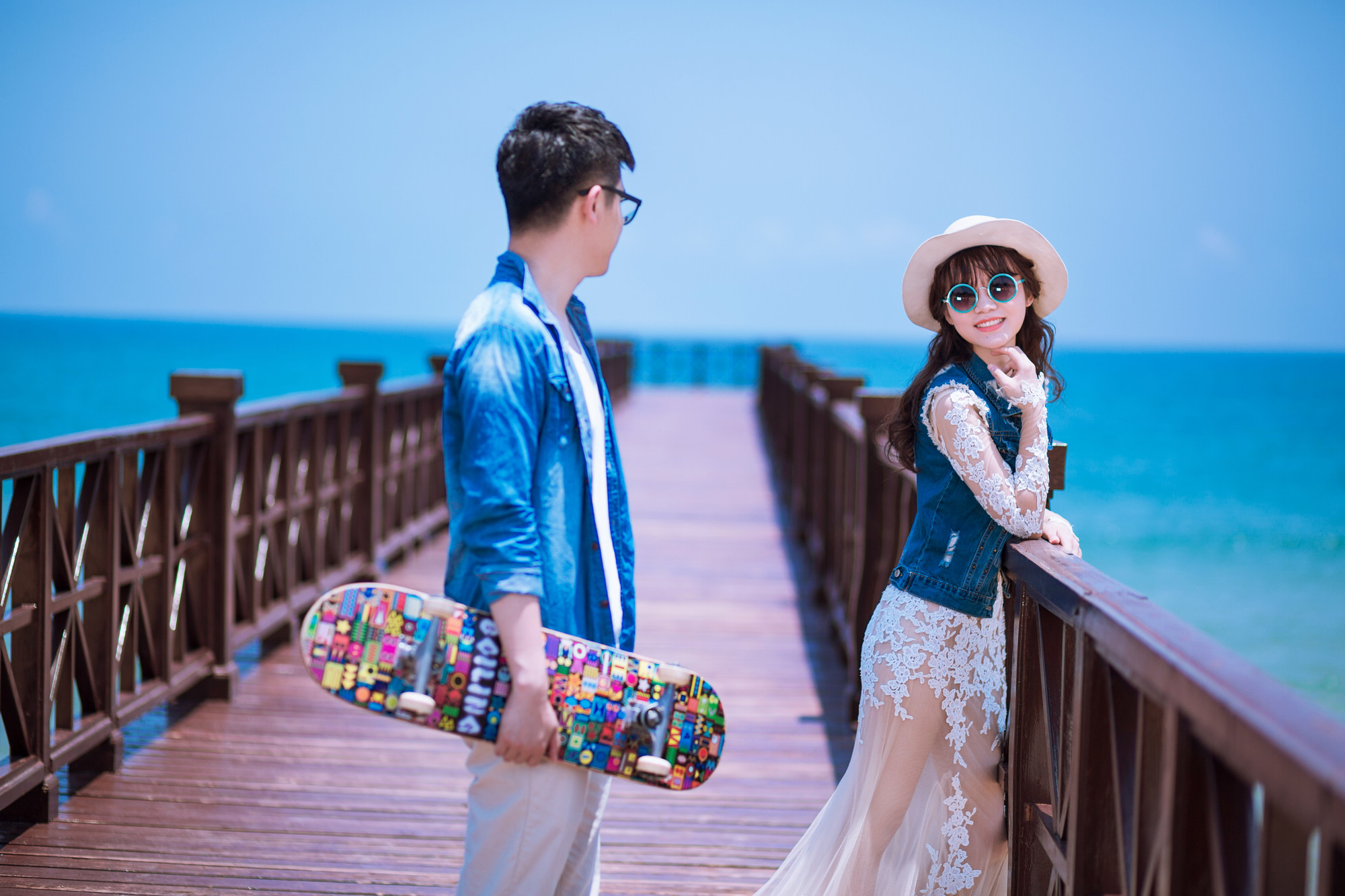 国内旅行婚纱照,户外婚纱照,海边婚纱照,