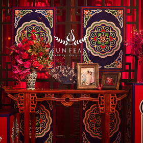 广州尚菲丝特高端婚礼策划:古典中式婚礼《林府迎囍》