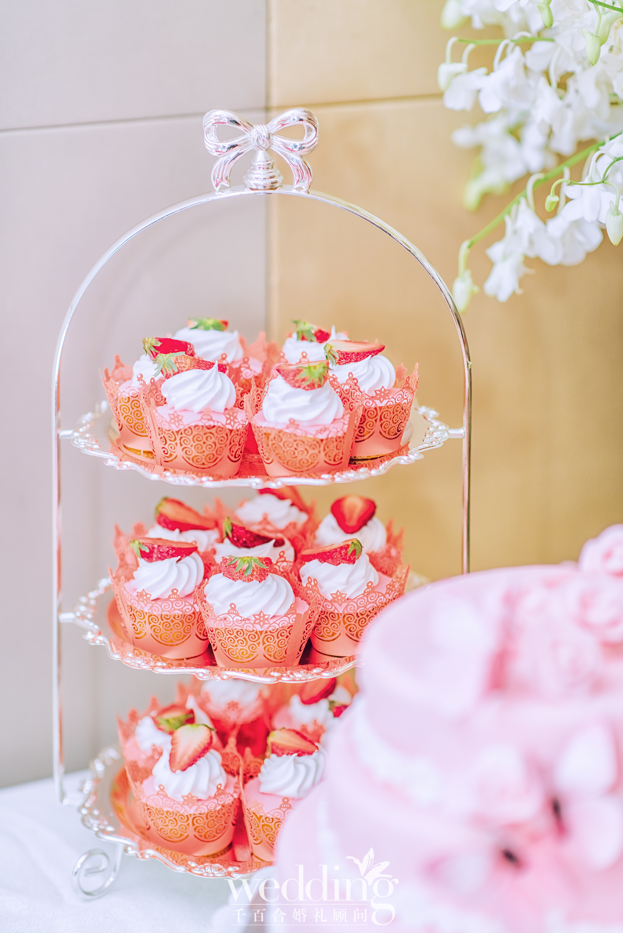 婚礼甜品,cupcake,