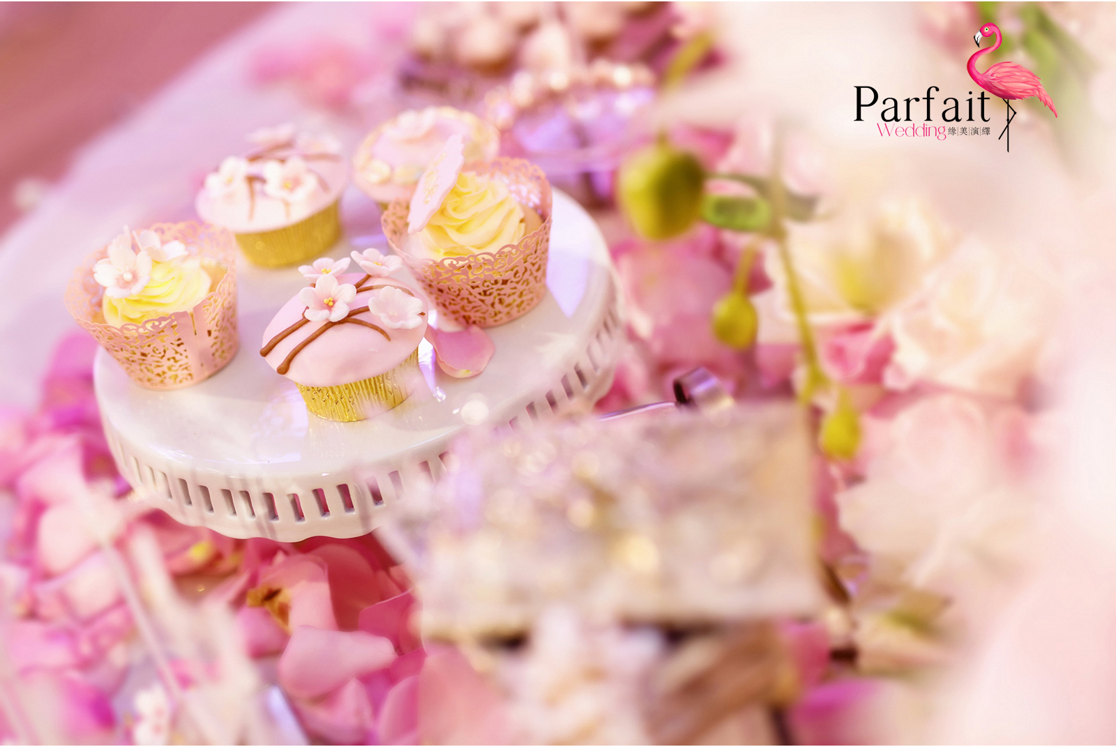 婚礼甜品,cupcake,