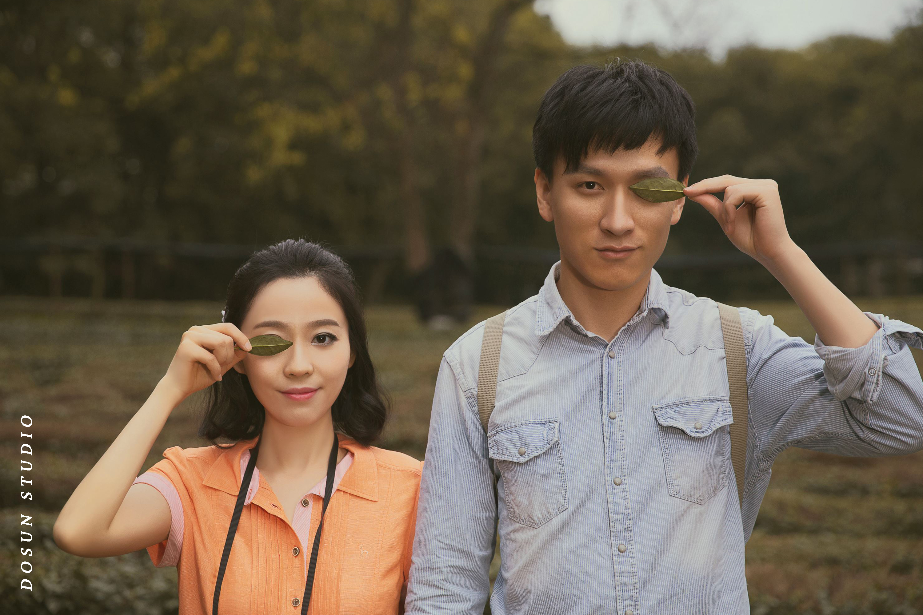 文艺复古婚纱照,