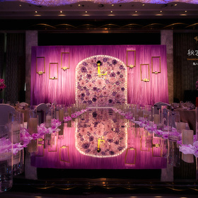 长沙秘密花园婚礼:简约浪漫紫色系婚礼《静守》