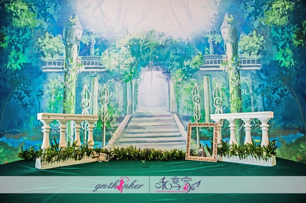 CG游戏主题婚礼《独享一人心 白首不相离》