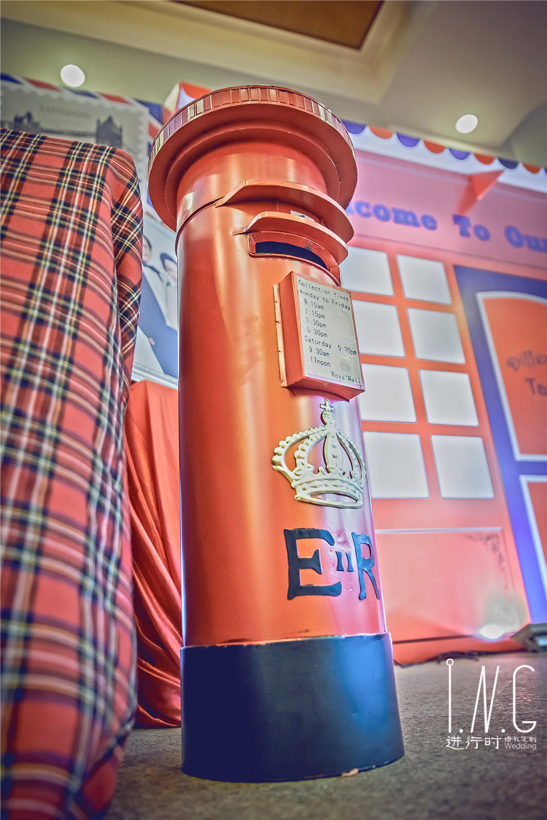 邮筒,婚礼道具,