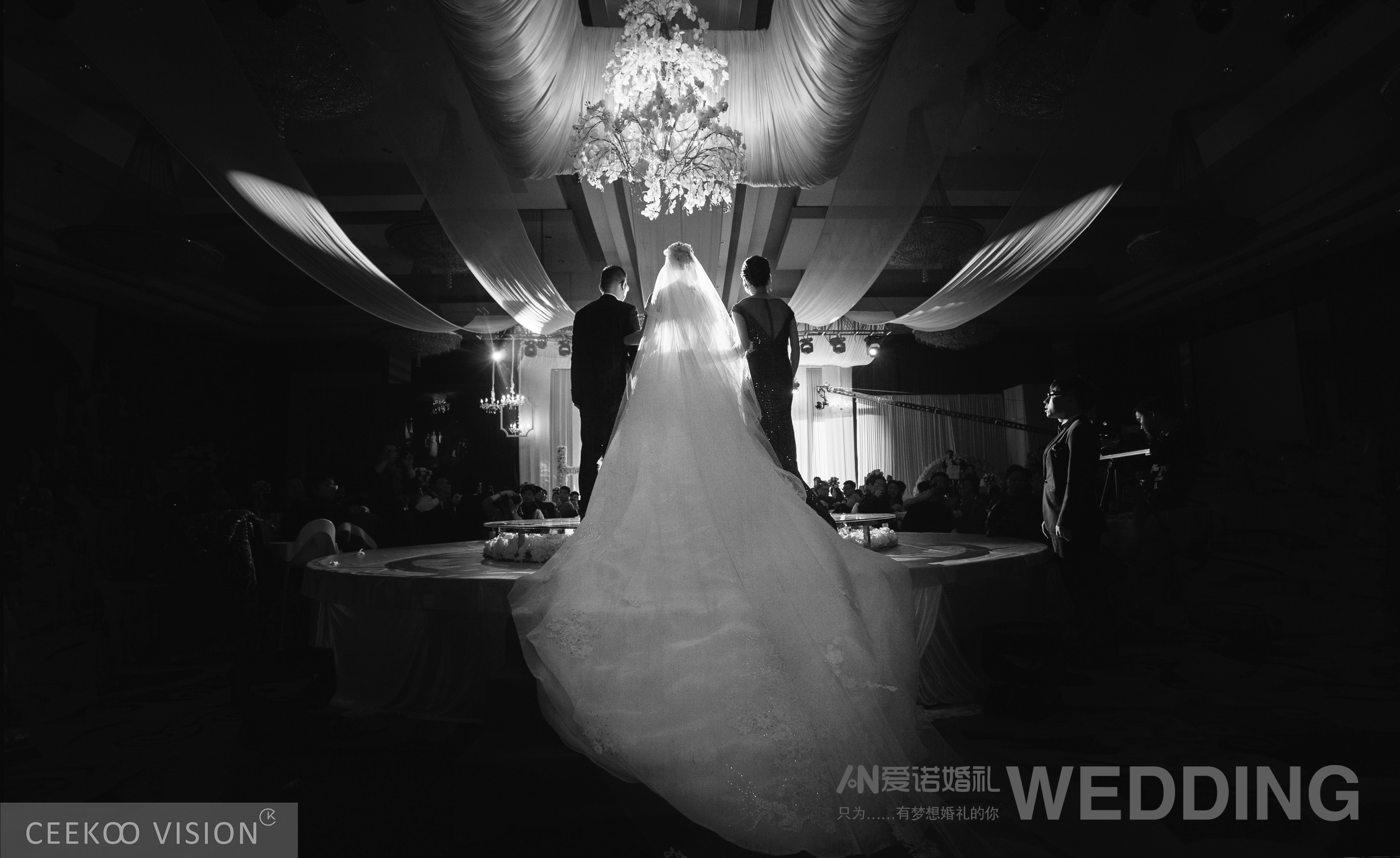 婚礼跟拍,新娘入场,
