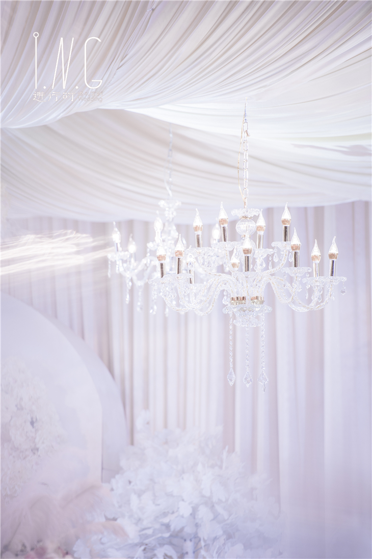 水晶灯,婚礼道具,