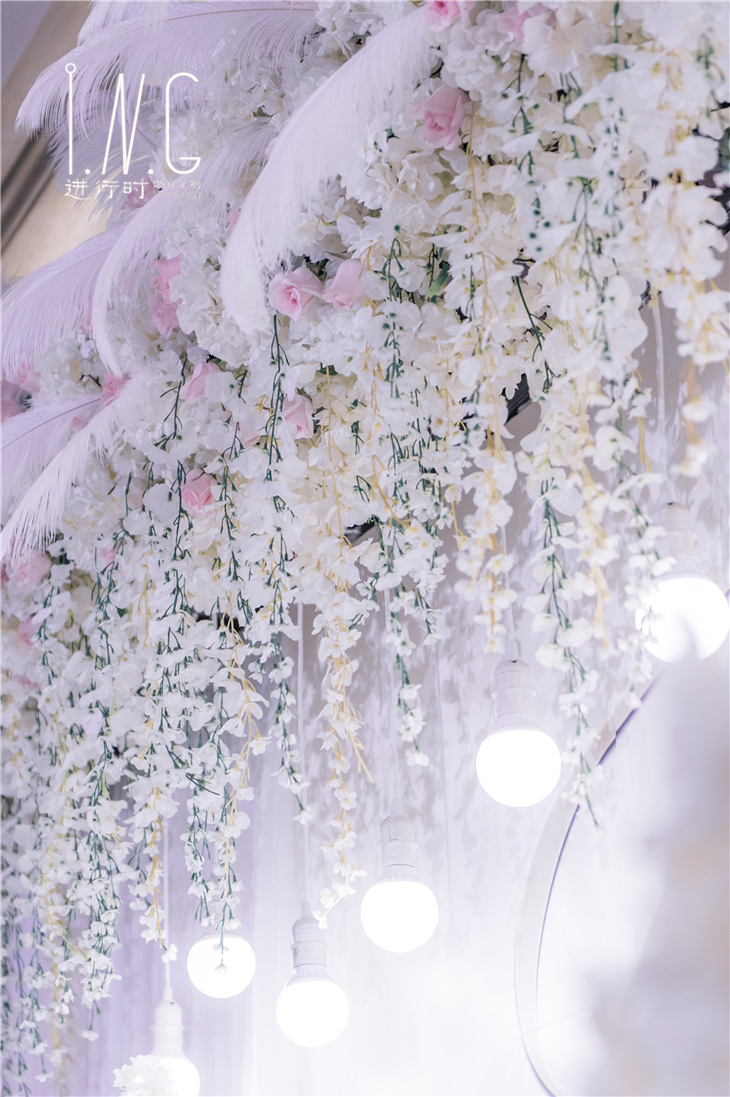 鲜花吊饰,