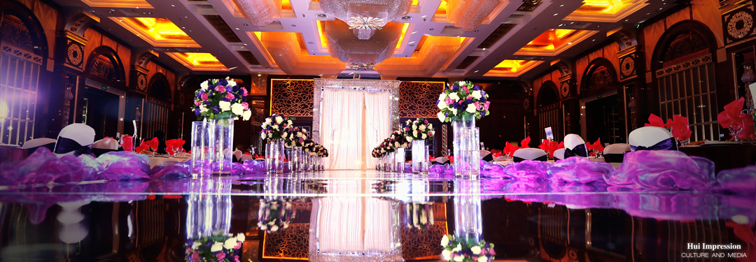 简约紫色系婚礼《在一起  》