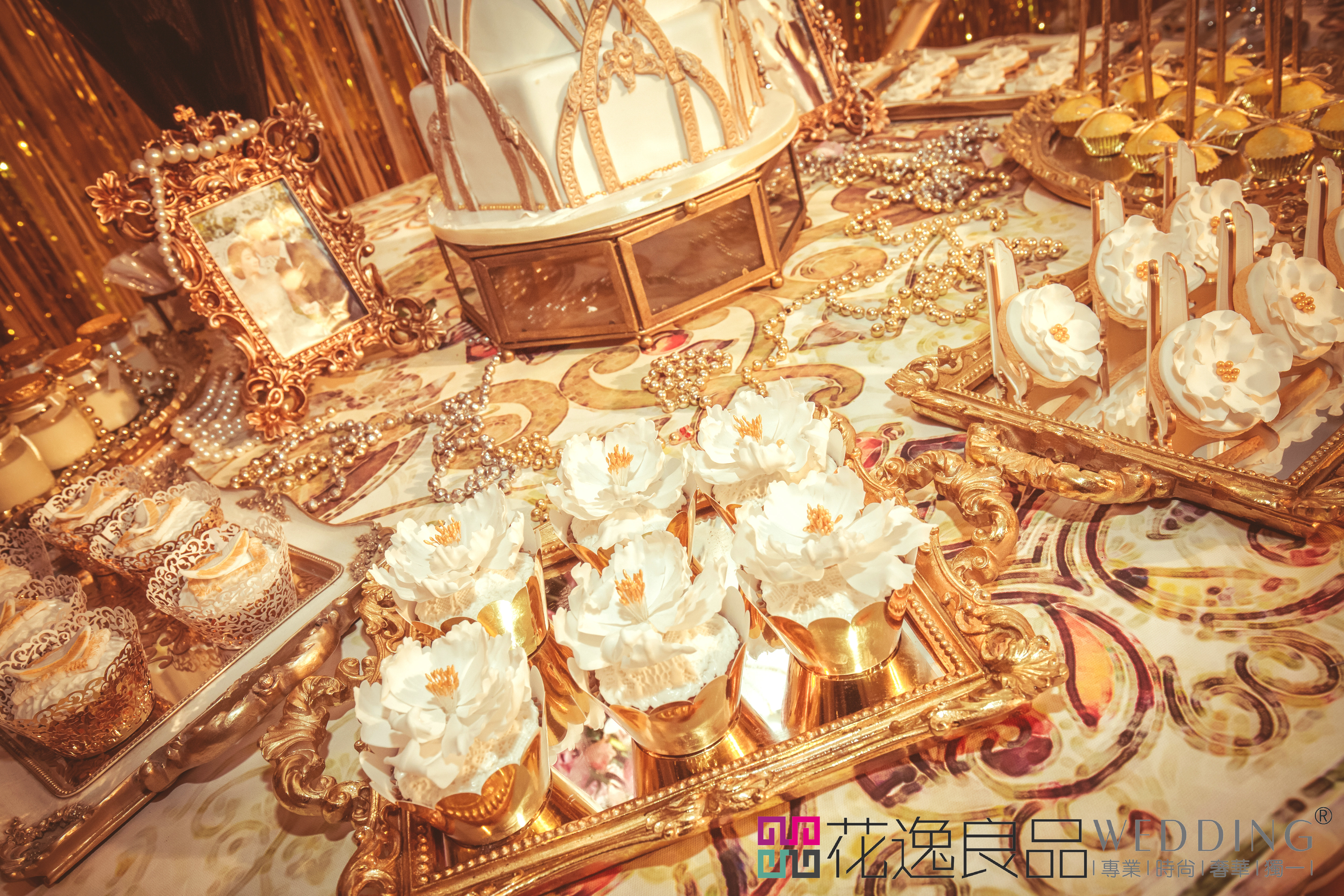婚礼甜品,cupcake,