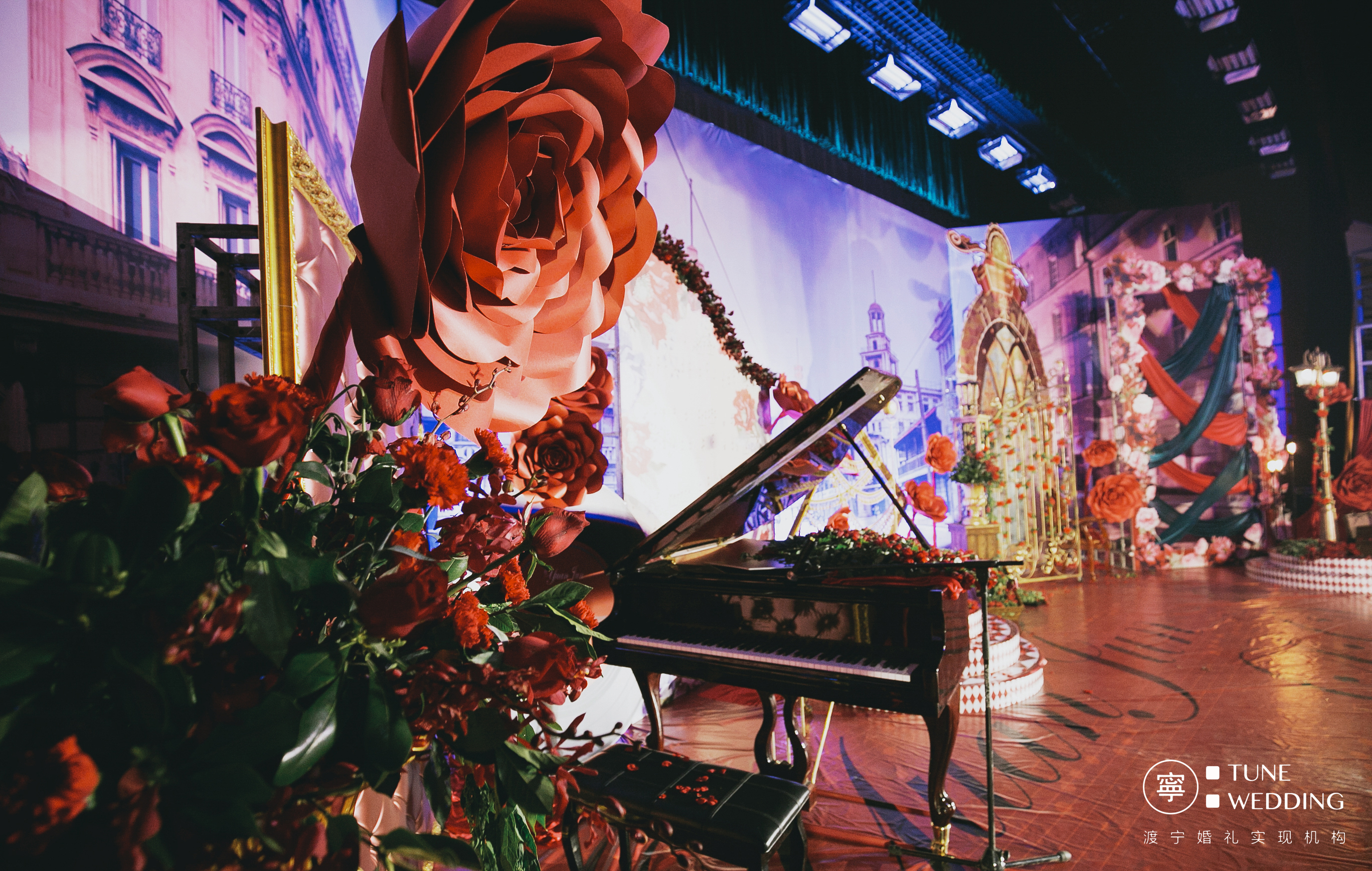 婚礼布置,纸花,纸艺设计,