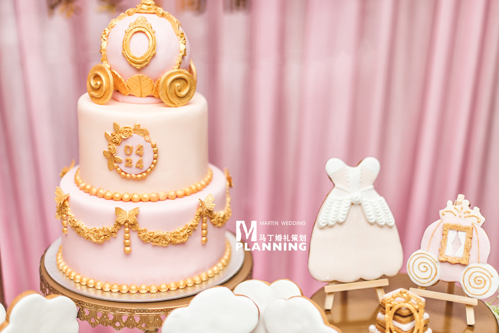 婚礼甜品,婚礼蛋糕,翻糖饼干,