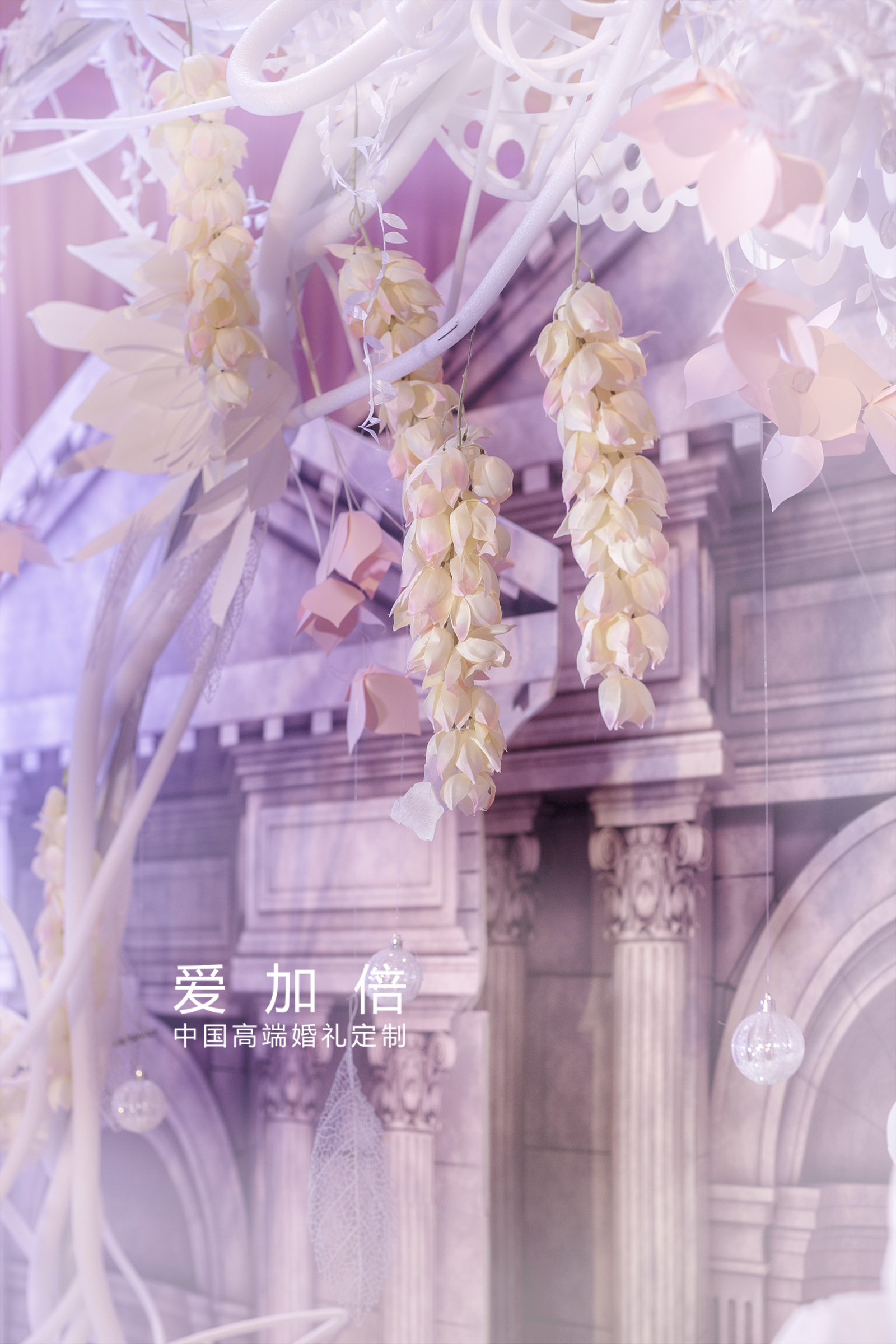 鲜花吊饰,