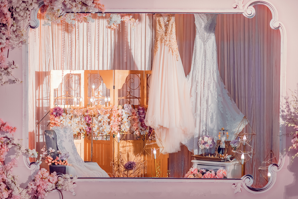 奢华洛可可风婚礼《花漾甜心》