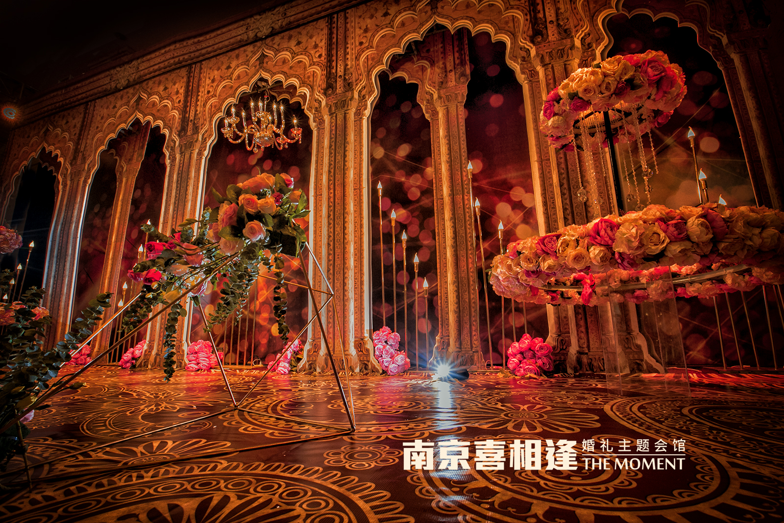 几何花艺设计,花环,