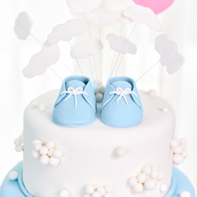 茉莉Cake:清新可爱宝宝宴甜品台