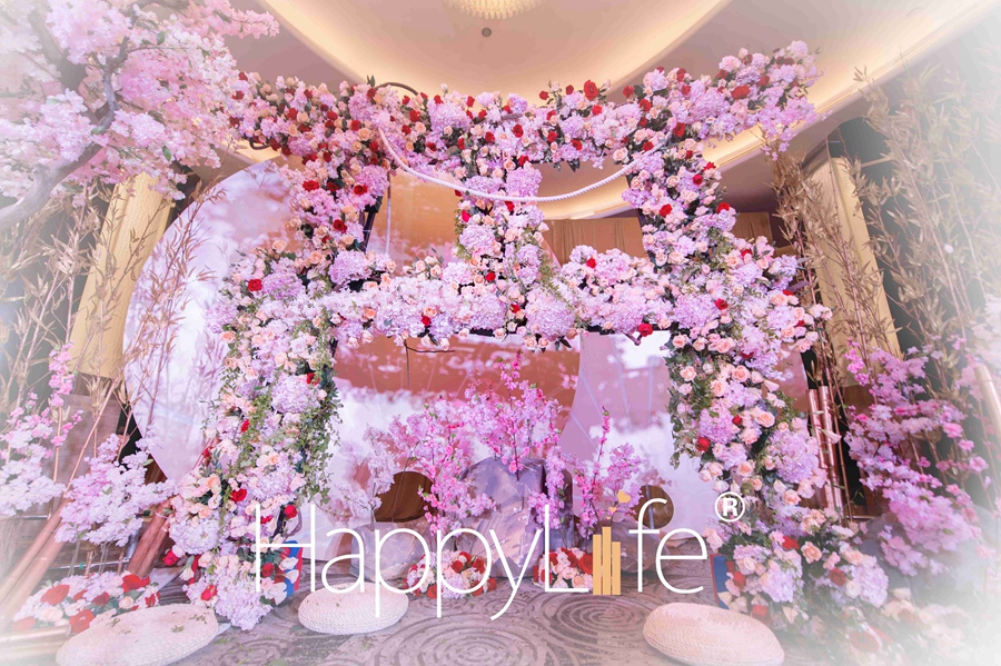 迎宾区,日系主题婚礼,婚礼布置,
