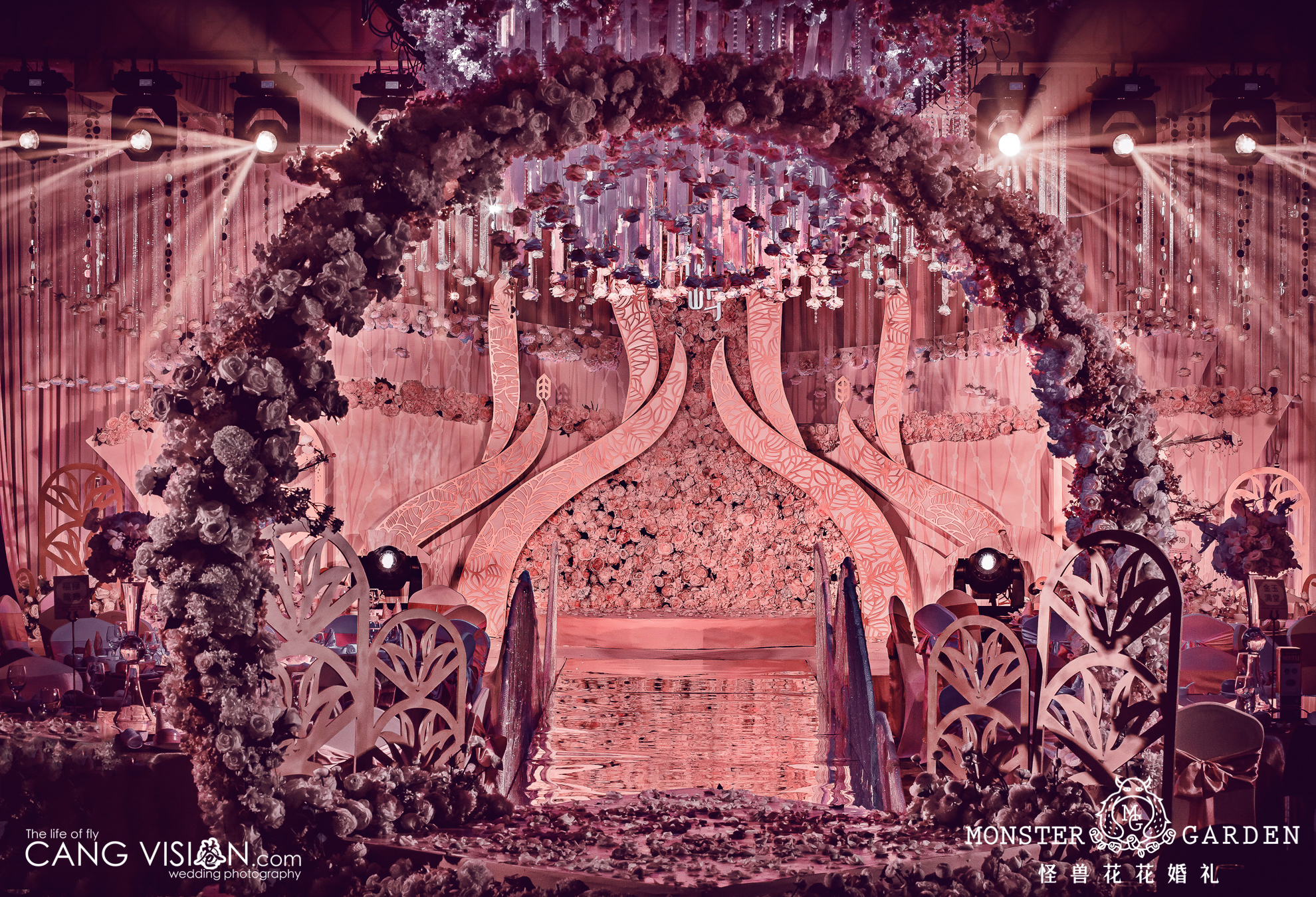 婚礼仪式区入口,