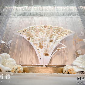 LEAF麗芙婚礼:轻奢香槟色银杏主题婚礼《Eternal Beloved》