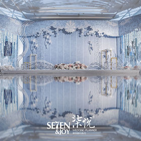 柒悦婚礼顾问:Sky palace.天空之城| 羽化为一抹纯白，点缀这斑斓世界