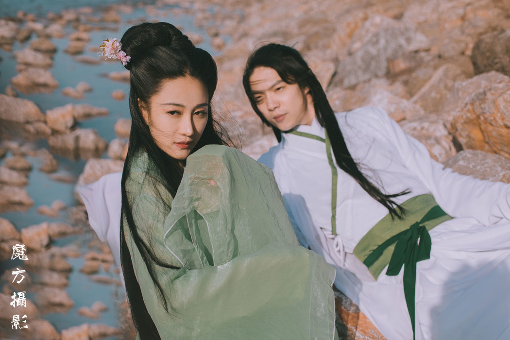 汉服摄影汉服婚照古装结婚照-来自杭州魔方婚