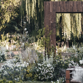 三亚汇爱婚礼:户外婚礼 | 印象派的花与木