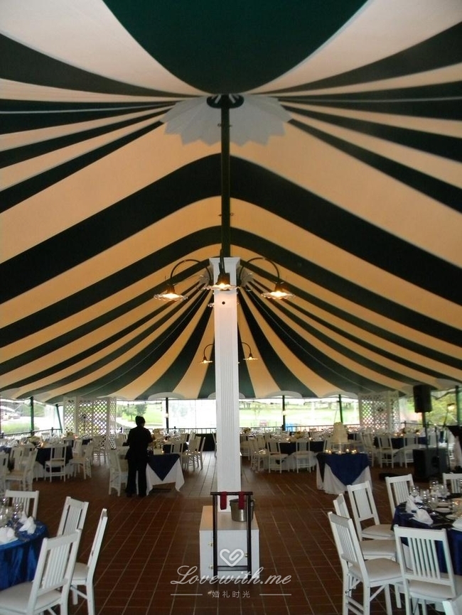 条纹帐篷婚礼,婚宴场地,