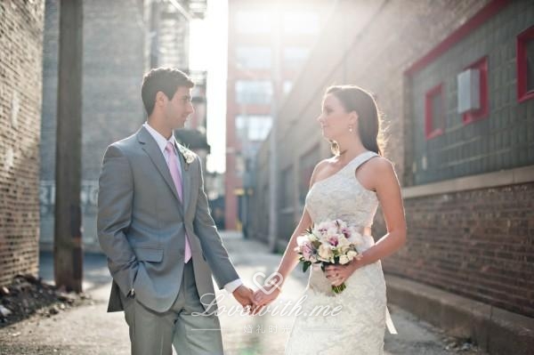 婚纱照,手捧花,